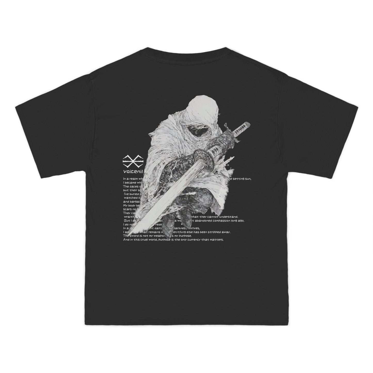 Camiseta de guerrero de las sombras de Voicenil