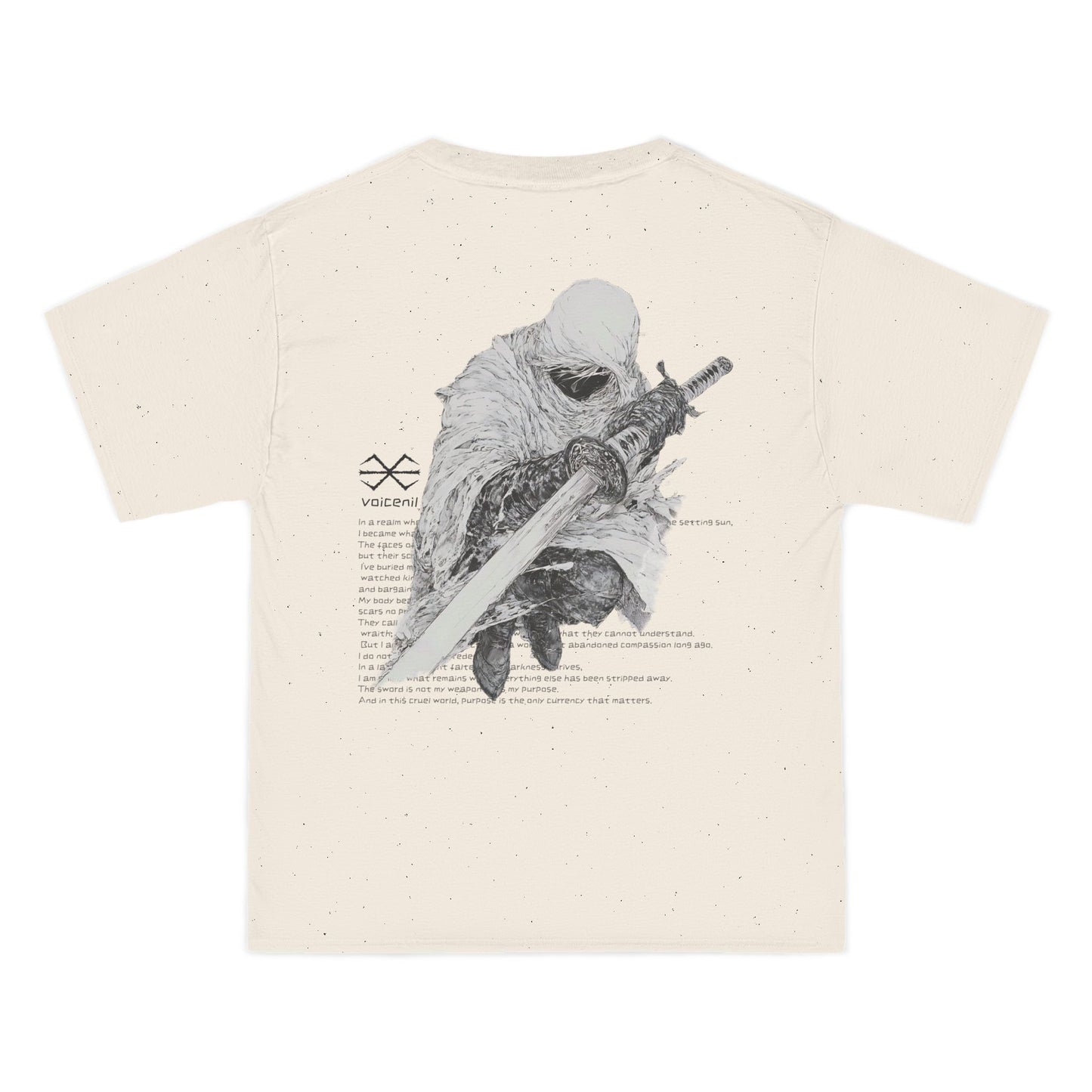 Camiseta de guerrero de las sombras de Voicenil
