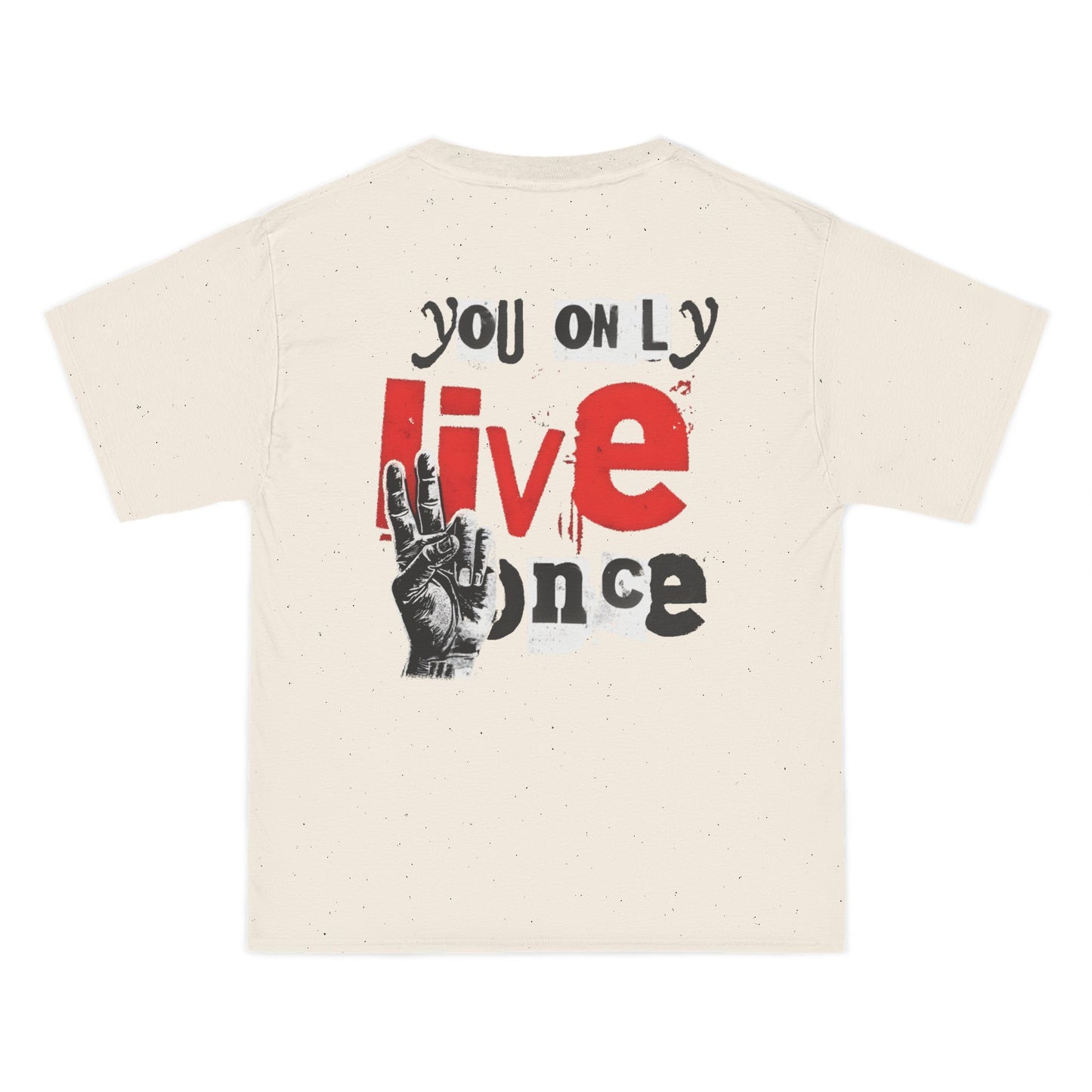 Camiseta "Solo se vive una vez"