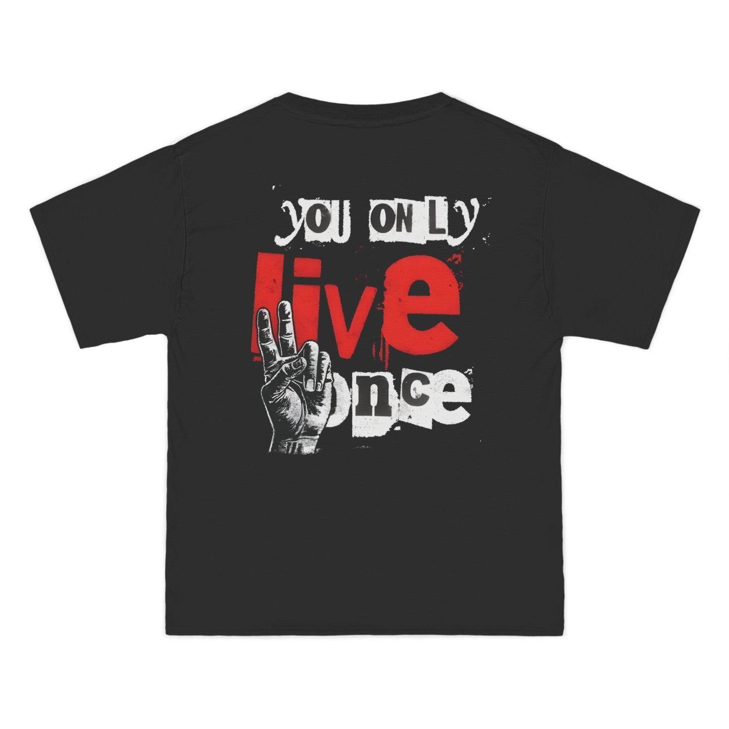Camiseta "Solo se vive una vez"