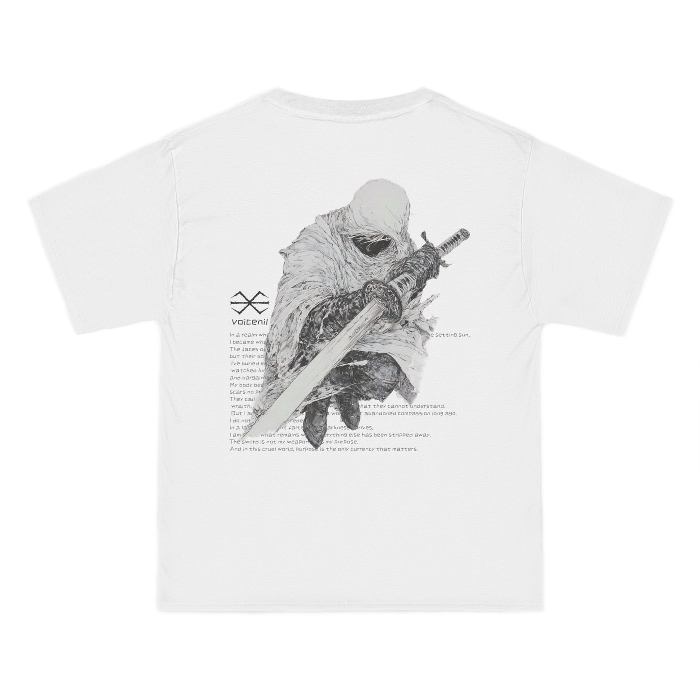Camiseta de guerrero de las sombras de Voicenil